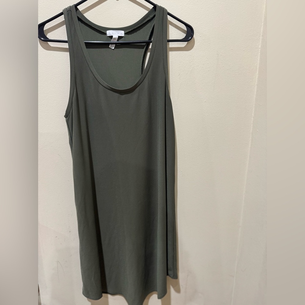 Army green dress